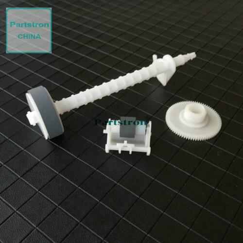 Original Rubber Roller Kit 3Pcs Retard Pickup Separation Roller and Clutch Spur gear For use in Epson L3150 L3160 L3100 L3116