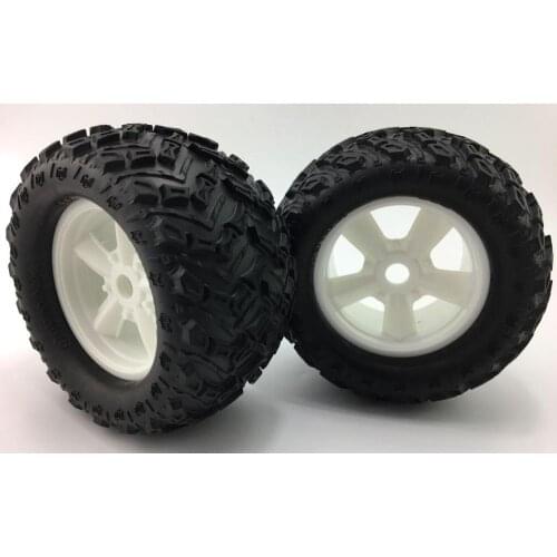 Original Axial 1/8 Off Road RC Racing Truggy 150MM Five Spoke Wheel Tire set for hpi savage 4.6 HPI RC Car 2pcs