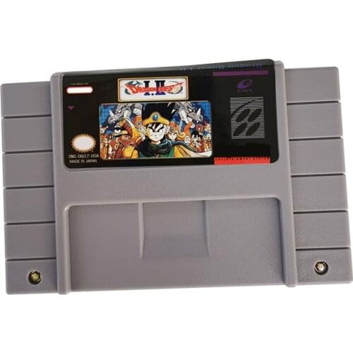 DRAGON QUES(Super 16 bit SNES) Authentic- Tested-With Fast shipping-USA Version NTSC