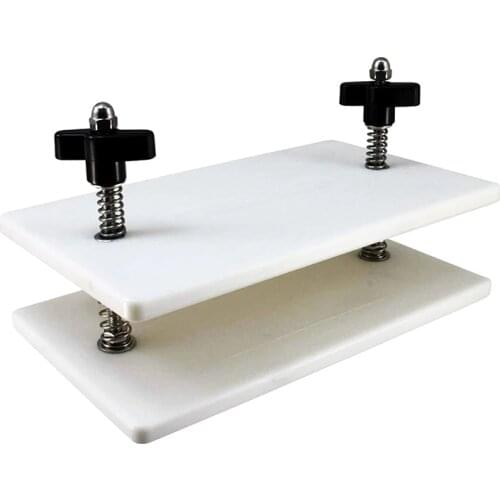 Tofu Press Plastic Homemade Manual Two Springs Tofu Press Bent Plate Machine Household Kitchen Pressing Tofu Mold