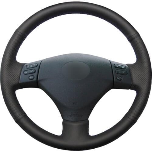 Hand-stitched PU Artificial Leather Car Steering Wheel Cover for Lexus RX330 RX400h RX400 2004-2007 Toyota Corolla Verso Camry