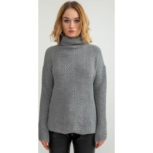 Women Turtleneck Pullovers Thick Modern Casual Fashion New Season