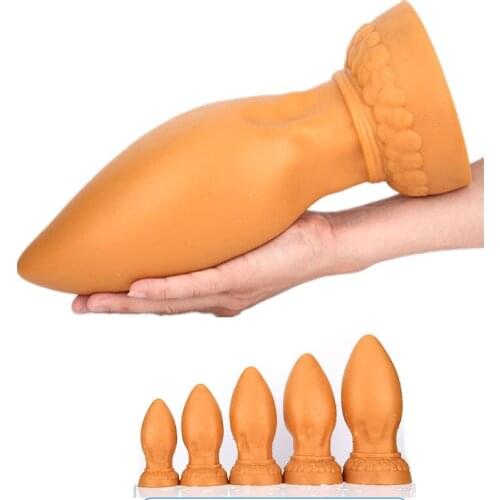 Sex Shop Huge Butt Plug Prostate Massage Silicone Anal Balls Dilator Erotic Toy Big Anal Plug Masturbator Sex Toys for Men Women