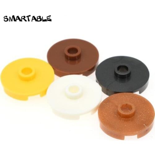 Smartable Tile 2x2 Round with Center Stud Building Blocks MOC Parts Toys Compatible Major Brands 18674 City 80pcs/lot