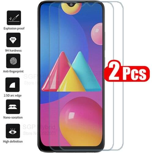 2pcs glass for samsung galaxy m02s glass on galaxy m02s sasmun m 02 s 02s m02s 2021 tempered glass screen protector cover film