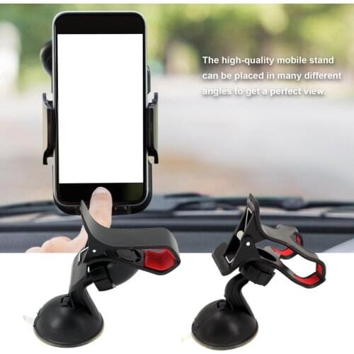 360 Degree Universal Flexible Rotations Car Windscreen Dashboard Mobile Phone Holder Suction Cup Mount Cell Phone