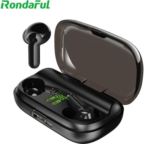 XT-01 TWS Wireless Earphones Blutooth5.0 Noise Cancelling Headset 9D Stereo Sound Music In-ear Earbuds For iPhone Samsung Xiaomi