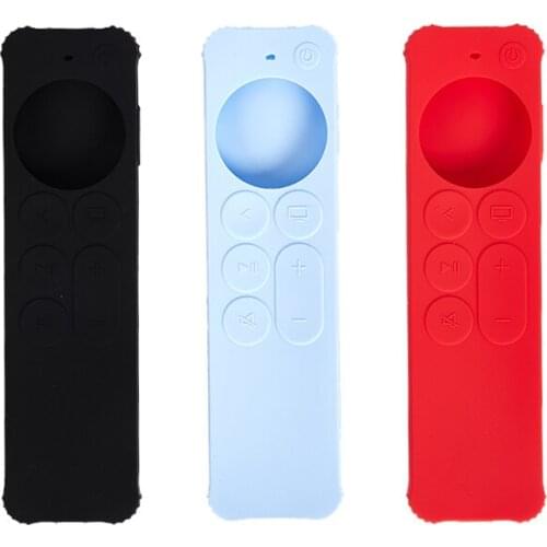 Anti-Lost Protective Case For Smart TV Siri Remote MJFM3LL/A (2nd Gen) 2021