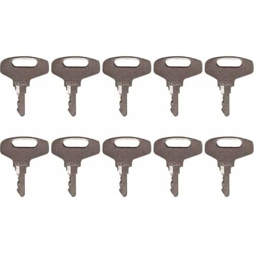 10PCS 66711-55240 66711-55140 Ignition Key For Kubota Tractor B4200D B5200D B6100D B7100D Generator GL-3500 GL-4500S GL5500S
