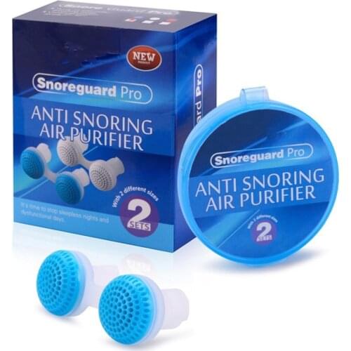 2Pcs Nose Breath Apparatus Nasal Dilators Device Mini Air Purifier Anti Snoring Nose Buds Sleep Snore Stopper Anti-Snoring Clips