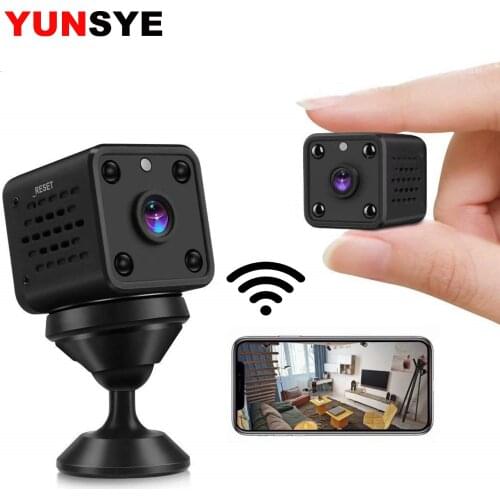 1080P wireless mini WiFi camera home surveillance camera IP CCTV surveillance infrared night vision baby monitor battery camera
