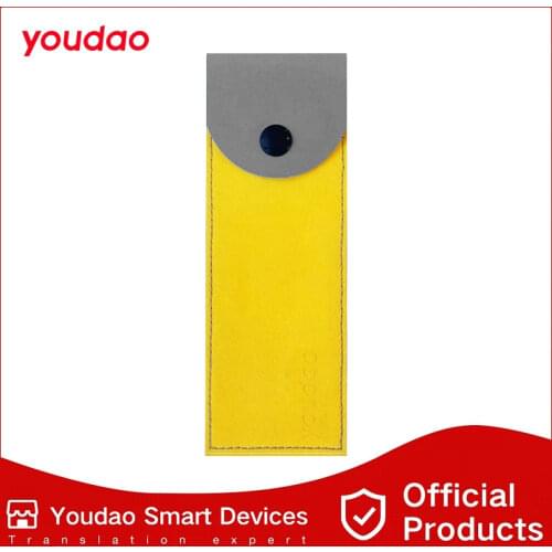 Youdao Dictionary Pen Case Yellow Storage Bag Scanning Translation Pen Protective Pencil Case School Supplies
