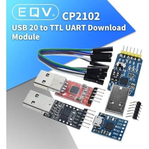 CP2102 USB 2.0 to UART TTL 5PIN Connector Module Serial Converter STC Replace FT232 CH340 PL2303