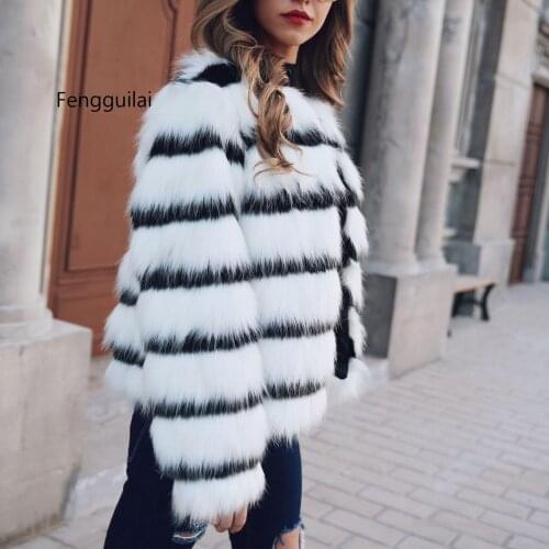 Fengguilai White Fur Coats