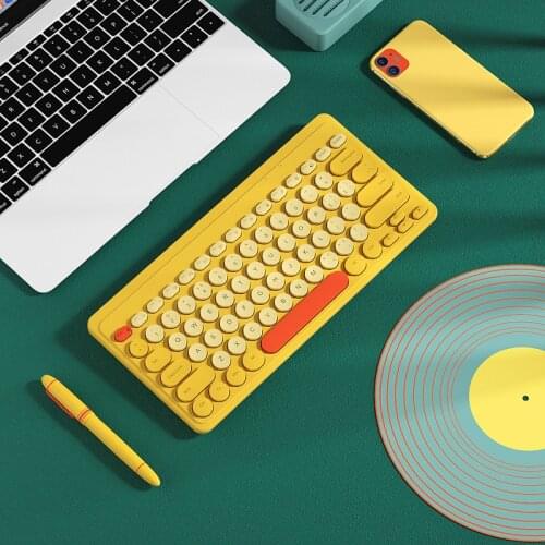 79 Keys Mini Wireless Keyboard Mouse Set 2.4G Wireless Gaming Keyboard Mice Combo For Laptop Macbook Xiaomi Computer PC