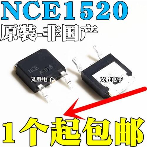 New and original NCE1520K Field effect tube MOSFET-N 150V 20A TO-252 New field effect n-channel MOS tube