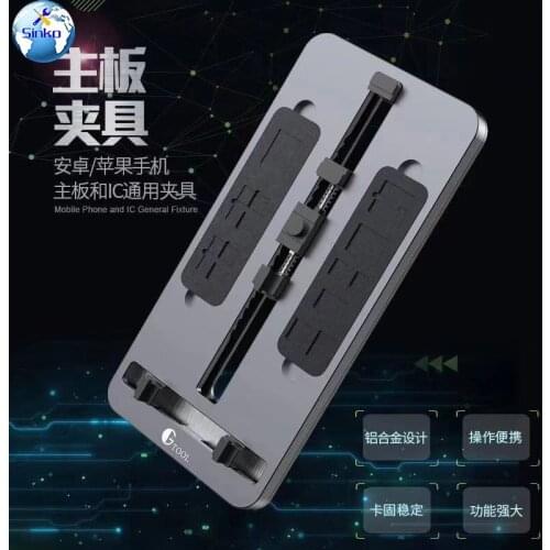 Professional Mobile Phone Soldering Repair Tool Motherboard PCB Holder Jig Fixture With IC Location for iPhone PCB Repair Holder