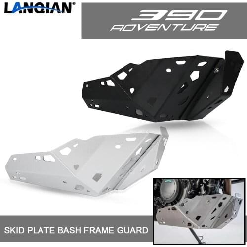 FOR 390 ADVENTURE Motorcycle Skid Plate Bash Frame Guard Engine Guard Skid Plate Parts 390ADVENTURE 2019 2020 2021 Accessories