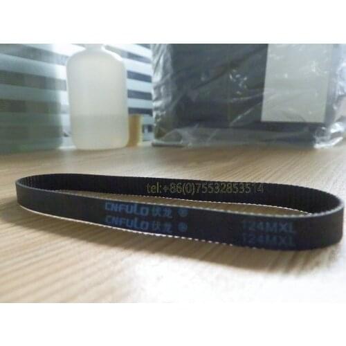 Motor belt for Witcolor Small Belt 124MXL Outdoor large format printer spare parts Wit-color Ultra 2000 3000 Small belt 124MXL