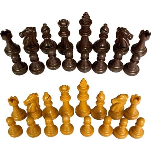 32Pcs Chess Pieces No Chessboard Intelligence Development Chess Pieces Parent Child Interaction Toy for Home
