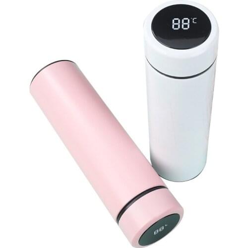 Intelligent Temperature Display 304 Stainless Steel Thermos Cup Mens and Womens Student Creativity Business Gift Customization