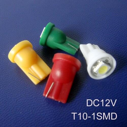 High quality,12V T10 led indicator light,Signal light,Pilot lamp,158,194,168,912,w5w light,501,T10 wedge,free shipping 10pcs/lot