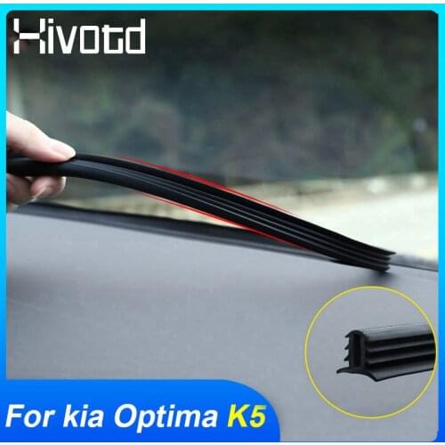 Car Windshield Dashboard Soundproof For Kia Optima K5 2021 Auto Sound Insulation Foam Ring Trim Rubber Sealing Strip Protection