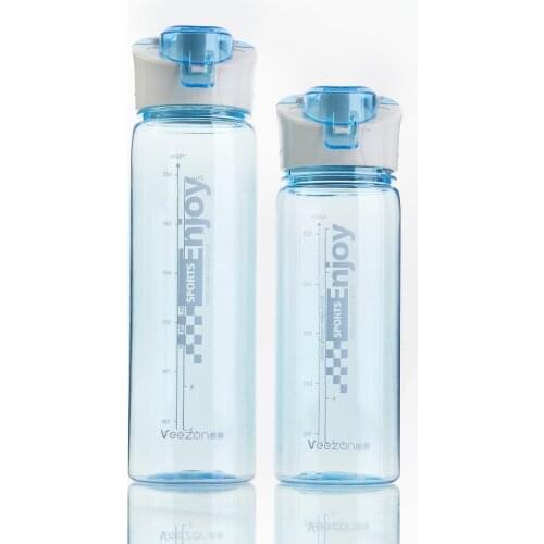 1PC New Leak Proof Sport Water Bottle High Quality Tour Hiking Portable Bottles 600ml 750ml JA 0019