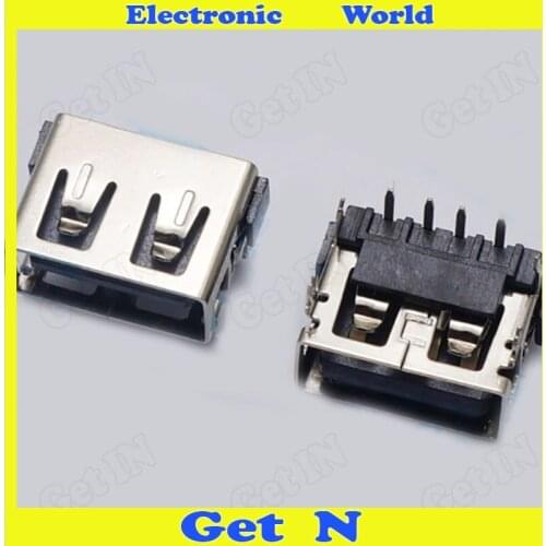 1000 10mm Pins Flat Port Short Body Type A Short Body AF Type Female Plug without Crimping Length of 10mm