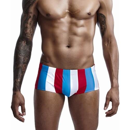 2021 sexy low waist swimsuits mens boxer swimwear new men swim trunks briefs bikini men swimming pool sports surf bathing suits