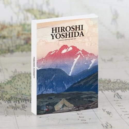 30 Pcs/Set Hiroshi Yoshida Postcard Modern Japanese Art Painting Greeting Cards DIY Journal Decoration Stationery