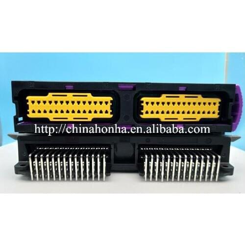 56 Pin ECU Male And Female Electrical Wire Cable automotive Connector Plug with Needle base and plug