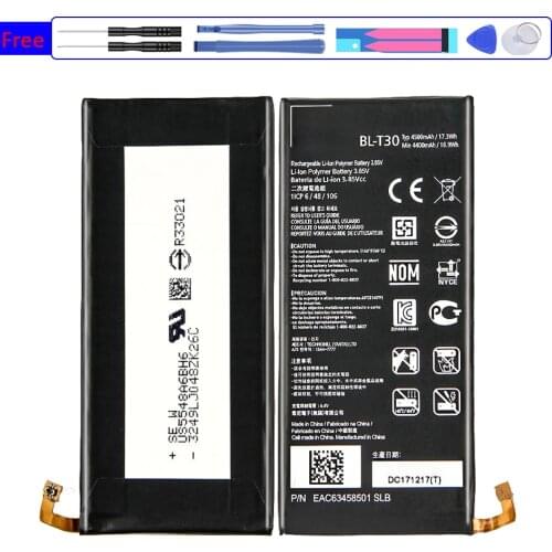 BL-T30 Battery For LG X Power 2 II Power2 L64VL M320F M320N M322 L63BL K10 Power M320 M320DSN M320TV MLV7N Mobile Phone Bateria
