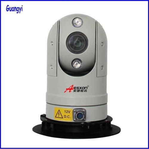 Infrared Car PTZ Vehicle Haeundae Network HD Car PTZ Camera Small Car Remote PTZ Robot PTZ Pan-tilt