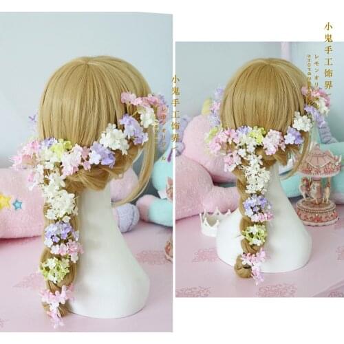 Hydrangea Artificial Flower Korean Bridal Hair Accessories Bridal Head Flower Bridal Style Flower Hairpin
