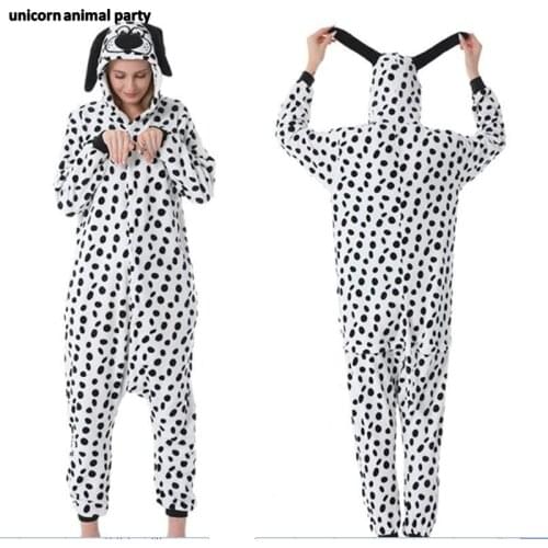 Kigurumi Onesies Cosplay Leopard cat dalmatians Sea lions halloween Christmas Party Pyjamas costumes carnival costume hoodies