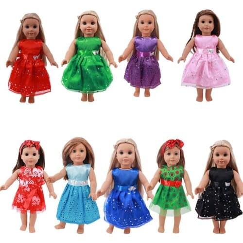 Beautiful 9 Styles Fashion Skirt For 18-Inch American & 43 Cm Born Baby Our Generation Birthday Girls Gift