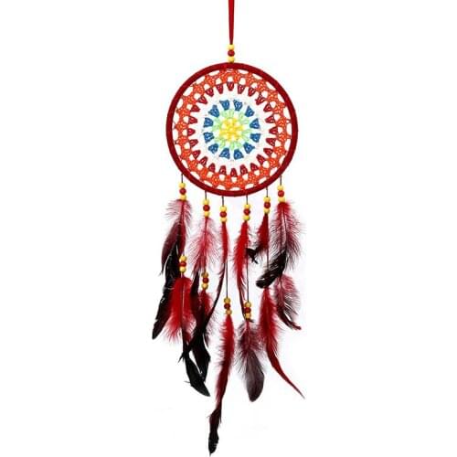 Colorful Dream Catcher Wall Hanging Hook Decor For Girls Bedroom Room Home Decor Kawaii Accessories Macrame Tuin Decoratie