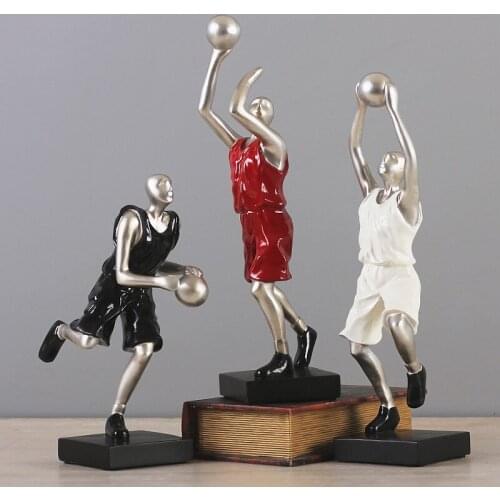 Creative Simple Modern Basketball Sculpture Decoration Living Room New House Home Soft Decoration Small Furnishings