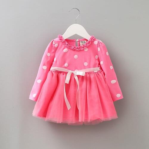 Newborn Baby Girl Summer Clothing Brand Long Sleeve Dress for Toddler Infant Baby Girl Clothes Party Princess Tutu Dresses Dress