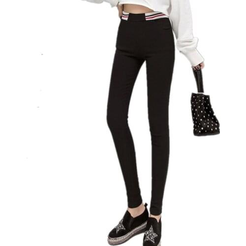 Top selling product in 2020 Women pants High waist trousers Stretch Autumn pants High quality Small feet pants factory Outlet