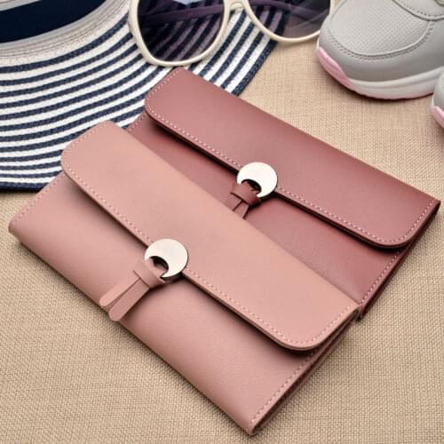 2021 Fashion Long Women Wallets High Quality PU Leather Womens Purse and Wallet Design Lady Party Clutch Female Card Holder