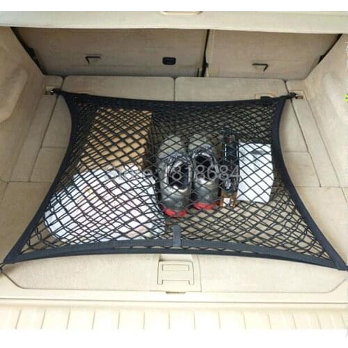 For Kia Sorento 2008-2012 Nylon rope Auto Parts Car Mesh Cargo Net Holder Rear Trunk Auto Elastic Storage 4Hook Cover 1/2pcs/set