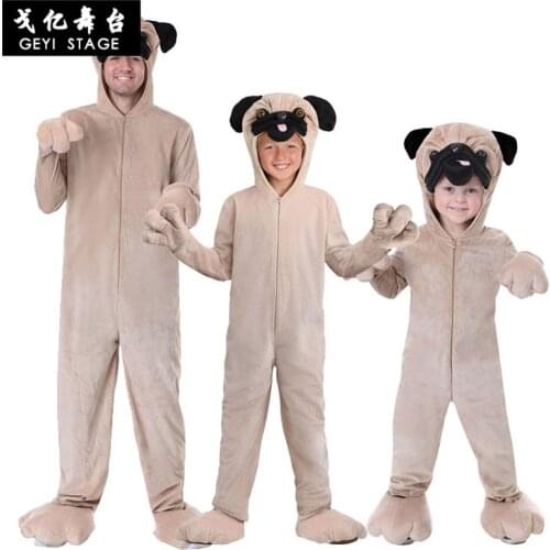 New Kids Carnival Clothing Children pug dogs Marshall Chase Skye Cosplay Costume Boy Girl Halloween Party Role Play for adult