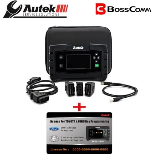 Autek IKEY820 Car Key Programmer via OBD2 Good For Ford Toyota Auto Programming Locksmith Tool