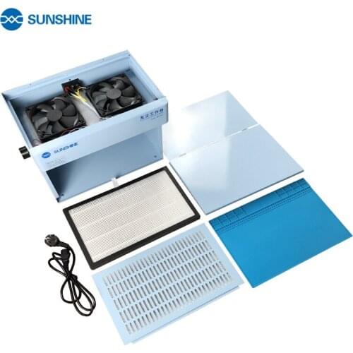 Sunshine SS-917C Dust Free Work Room Anti Dust Working Bench Adjustable Wind Cleaning Room For Phone Refurbish Repair Workbench