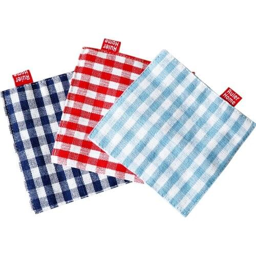 Cloth Lattice Mat Japanese Style Double-layer Fabric Coaster Anti-scald Coaster Dining Table Mat Bowls Drink Color Kitchen