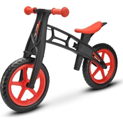 Two Wheels Balance Bike 4-6 Years Old Children Walker 12 Inch Riding Bicycle Height Adjustable Kids Scooter