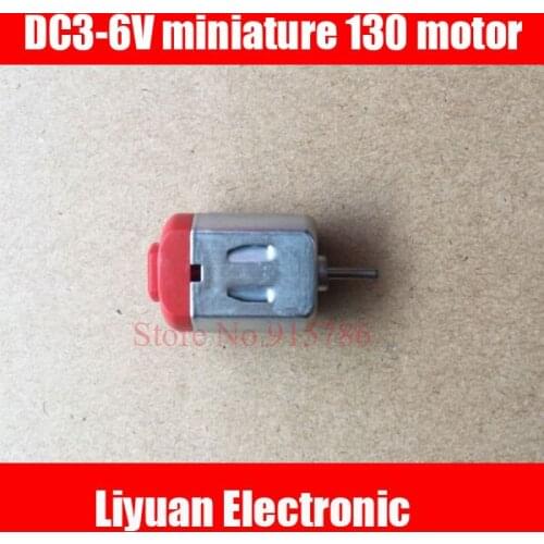 1pcs DC3-6V miniature 130 motor sensor / toy motor / DC small motor / scientific test four-wheel drive motor