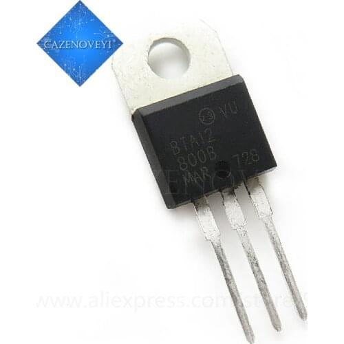 10pcs/lot BTA12-800B BTA12-800 BTA12 12-800B TO-220 new original In Stock